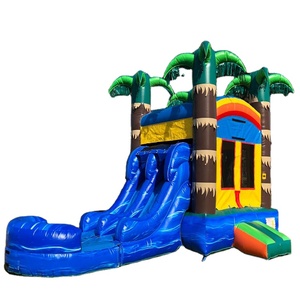 Trẻ Em Thương Mại Cho Thuê Jumping <span class=keywords><strong>Jungle</strong></span> Inflatable Trượt PVC Inflatable Trượt Nước Để Bán - Product Image 1