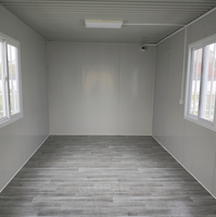Stahl-Schrägdach Abnehmbares Containerhaus mit Regenwasser- und Schneerücklauf für Hotel- und Apartmentnutzung