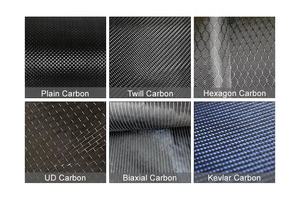 高品質3K 12k 300gsm無地ツイル織り炭素繊維生地炭素繊維布自動車スポーツ用品産業用 - Product Image 5