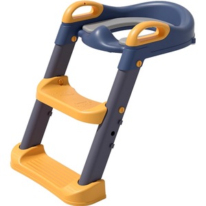 Children's Toilet Step <b>Seat</b> Foldable Adjustable Potty Training For 6-36 Months Babies PP Material Compact <b>Storage</b> - Product Image 2