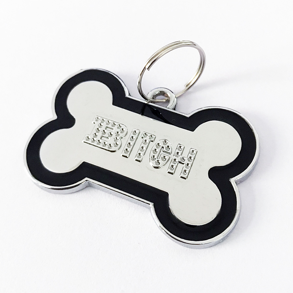 Бирка для собак из металлического цинкового сплава