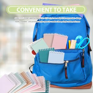 <span class=keywords><strong>Mini</strong></span> bloc-notes 16 couleurs 3x5 pages lignées pour les notes rapides Todo Lists Rappels - Product Image 5