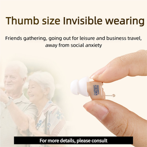 Nuevo Producto 2025, Audífonos Intrauditivos Digitales Invisibles Bluetooth A312 Baratos y de Buena Calidad para Sordera en Mujeres, con Aplicación - Product Image 2