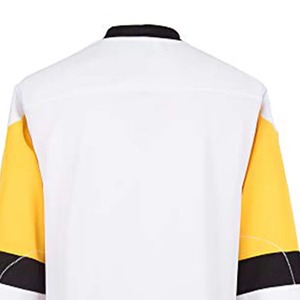 Ice Hockey Jersey 100% <b>Polyester</b> Anti-Bacterial & Quick Dry Custom Team Name & Logo High Quality Jersey For Sale - Product Image 3