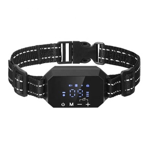 YHpet <span class=keywords><strong>Collier</strong></span> de Containment Électrique Rechargeable en Plastique Écologique avec Fonctions Choc/Vibration/Tonalité <span class=keywords><strong>pour</strong></span> Dressage Canin et Système GPS - Product Image 1