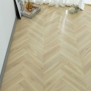 Revêtement de sol stratifié écologique à l'aspect bois naturel Installation sans odeur avec verrouillage par clic Améliore la sophistication de la maison Décor unificateur - Product Image 2