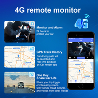 10.26 Inci Dual Lensa 1080P 8G+32G Android 14 Kamera Dashboard Dash Cam Perekam untuk Mobil GPS WiFi Carplay Android AUTO