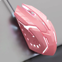 Ratón para Juegos con Cable USB, 3600 DPI, RGB, LED Brillante, Ergonómico, 6D, para Ordenador, PC, Portátil