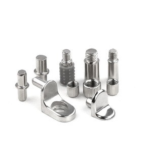 Support d'étagère en alliage de zinc en forme de L, fixation pour cloison de meuble simple couche, connecteur de meuble épaissi - Product Image 1