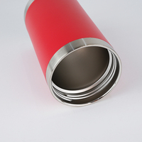Nouveau flacon thermos en métal de 18 oz isolé sous vide en acier inoxydable avec couvercle à poignée Chug