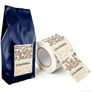 Umweltfreundliche Wasserdichte Ölbeständige Vinyl-Klebeetiketten für Lebensmittelverpackungen Anpassbare Formen Größen Private Label Druck - Product Image 4