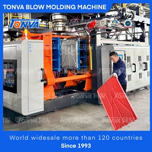 플라스틱 접이식 테이블 제조용 서보 어큐뮬레이터 블로우 성형기 제조 - Product Image 5