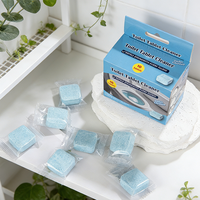 Bloc nettoyant personnalisable pour réservoir de toilettes, 10 unités, désodorisant longue durée pour usage domestique et salle de bain