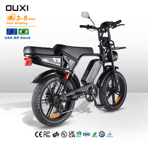Bicicleta Eléctrica Fatbike 1000W, 50km/h, Ouxi V8, Neumáticos Grandes, Bicicleta Eléctrica de Montaña, Disponible en Brasil, para Adultos - Product Image 1