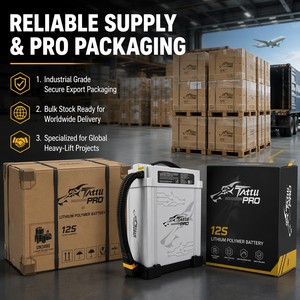 แบตเตอรี่ Tattu <span class=keywords><strong>PRO</strong></span> Series Smart UAV ความจุ 16000mAh 22000mAh <span class=keywords><strong>12</strong></span>-14S 44.4V 51.8V LiPo LiHV สำหรับโดรนพ่นยาทางการเกษตรแบบมัลติโรเตอร์ - Product Image 6