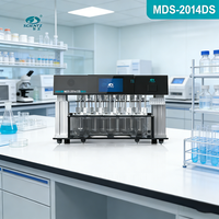 MDS-2014DS Probador de Disolución de Precisión Avanzada, Medición de Compresión de Agua, Función de Calor para Laboratorios