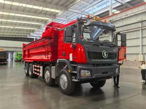 Camion benne lourd Shacman 6x4 10 roues 380ch, conduite à gauche, norme Euro 3, moteur Weichai diesel rapide, capacité de charge 31-40T, occasion - Product Image 4