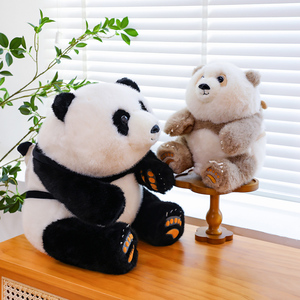 Nhà Máy Tùy Chỉnh Dễ Thương <span class=keywords><strong>Panda</strong></span> Đồ Chơi Nhồi Bông Siêu Mềm Sang Trọng Vòng Gấu Trúc Cho Trẻ Em Cho Những dịp Sinh Nhật - Product Image 2