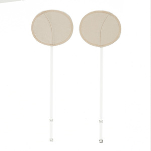 Almohadilla absorbente para el sudor de las axilas, almohadilla absorbente transpirable de algodón para mujer, ropa de oficina, tono de piel claro, talla única - Product Image 2