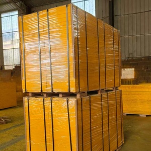 Panneau de coffrage réutilisable en bois de pin et épicéa WBP, 3 plis, jaune, pour la construction de murs en béton, dalles et colonnes - Product Image 5