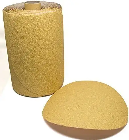 6-Inch 600 Grit 100 DA Sanding Disc PSA Adhesive Sandpaper Roll with Sticky Back Abrasive Tools for Crafting and Art