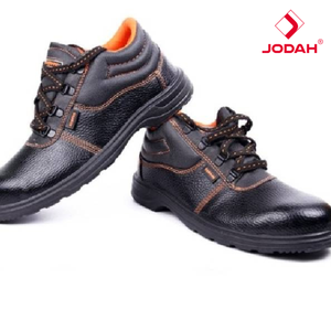 Chaussure de sécurité industrielle unisexe JODAH BESTON, norme S1P, antidérapante, respirante, en daim et cuir fendu, anti-écrasement - Product Image 2