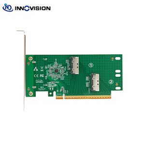 Adaptateur d'extension externe indépendant, carte mère PCIe 5.0 MCIO x16/x8, câble d'extension pour carte graphique, carte adaptateur U.2 - Product Image 3