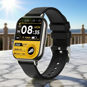 Le message de campagne d'appel Bluetooth Smart Watch bon marché rappelle aux femmes et aux hommes d'être compatibles avec le téléphone portable <span class=keywords><strong>Huawei</strong></span> Xiaomi. - Product Image 1