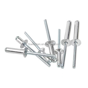 <span class=keywords><strong>Rivets</strong></span> à tête bombée en aluminium à extrémité ouverte, norme DIN, classe 6, haute résistance, pour la fixation de tôles et de pièces automobiles - Product Image 5