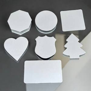 التسامي Mdf صورة شخصية فارغة قابلة لطباعة مغناطيس الثلاجة المخصص - Product Image 1