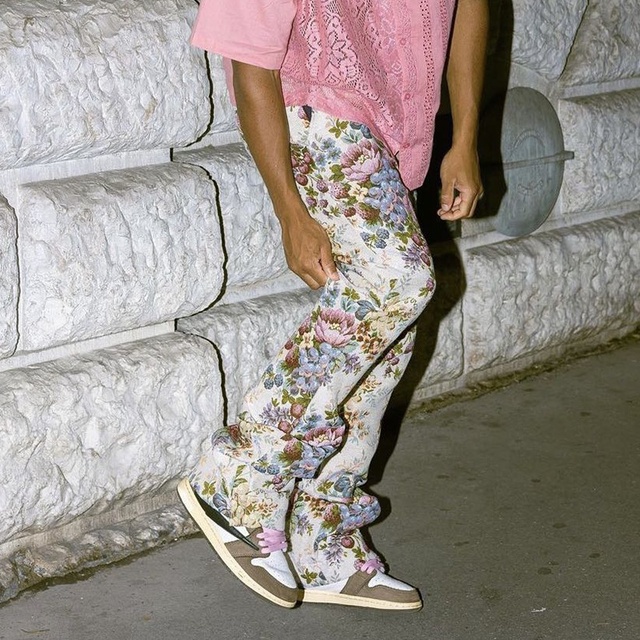ayakawasaki 　flower pants Pre-Order】Ground Y×CHAINSAW MAN Collaborate Collection