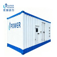 Groupe électrogène silencieux triphasé 1500 kVA avec démarrage automatique ATS, démarrage à distance, 1800 tr/min, 50/60 Hz, 480 V, ISO CE