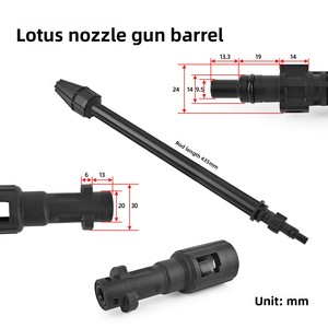 Pistolet de lavage haute pression électrique Kaikarai K2k3k4k5k6k7 avec lance rotative, tuyau de 5/10m et batterie 8000mAh - Product Image 4