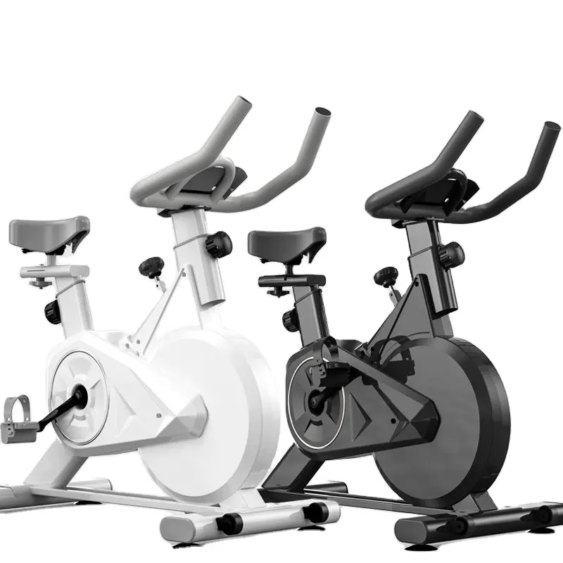 Nouvelle vente légère et silencieuse Sports d'intérieur Fitness Spin Bike Vélos de spinning en acier unisexes