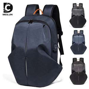 Sac à dos de voyage en PU imperméable personnalisé avec fonction antivol, sac à dos pour ordinateur portable pour hommes et femmes, pour le collège, le travail quotidien, les voyages - Product Image 3