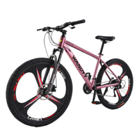 Sepeda Gunung Alloy Aluminium Wandyy 2026 Siap Kirim Ukuran 26 27.5 29 Inch MTB 21/24/27 Speed Sepeda Off-road 4 Warna Tersedia