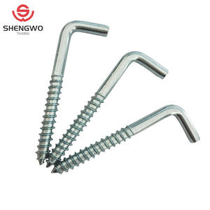 <span class=keywords><strong>Vis</strong></span> autotaraudeuse zinguée personnalisée par le fabricant <span class=keywords><strong>Vis</strong></span> à <span class=keywords><strong>crochet</strong></span> à <span class=keywords><strong>angle</strong></span> <span class=keywords><strong>droit</strong></span> de type L <span class=keywords><strong>Vis</strong></span> à bois - Product Image 5