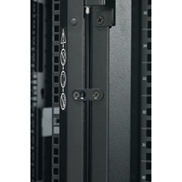 APC AR3100 NetShelter SX Enclosures Server Rack Enclosure 42U Hitam 1991T X 600L X 1070P mm Dengan Harga Spesial