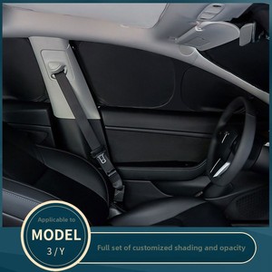 Pare-soleil de pare-brise de voiture Da Muyan Besturn X40 Senya R7 T33 B50 <span class=keywords><strong>NAT</strong></span> Pony, rétractable automatiquement, adhésif, pliable, couleur unie, luxe - Product Image 3