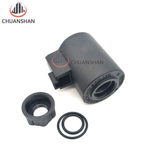 Pieza de excavadora 14550884 14550883 14527267 para Volvo EC55 210B/240B/290B núcleo de válvula de bobina de válvula solenoide de bloqueo de seguridad piloto - Product Image 2