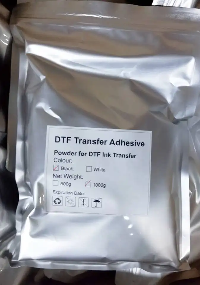 Supercolor 1 KG/Bag DTF חם להמיס אבקת Pu לבן דבק אבקת עבור העברת חום הדפסה עבור Epson