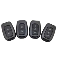 Coque de clé de voiture à distance pour Renault Duster Sandero Logan Clio Captur Laguna Scenic 2015 2016, remplacement de clé à 2/3 boutons