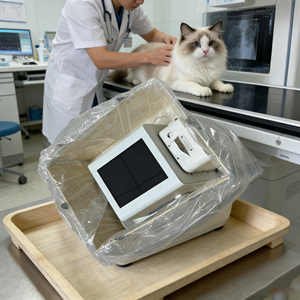 Potente Máquina de Rayos X Portátil de 8kW para Animales CON PANEL DETECTOR PLANO para Diagnóstico de Animales de Zoológico y Granja - Product Image 3