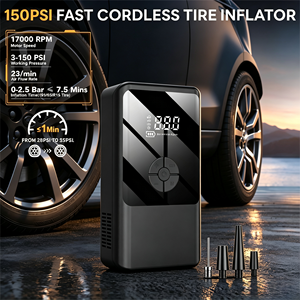 <span class=keywords><strong>Arrancador</strong></span> de Coches Portátil OEM&ODM de 12V con Batería de 6000mAh, Power Bank y Bomba de Aire - Product Image 3