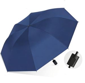 Parasol de soleil manuel et automatique, pliable, portable, pour voyage, extérieur, anti-UV, parapluie de pluie - Product Image 2