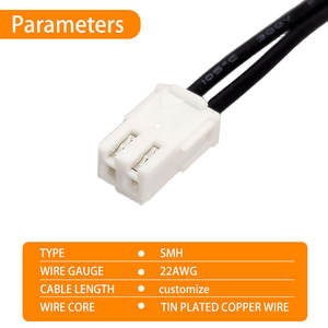 Smh250 2पिन अल्ट्रा-पतले <span class=keywords><strong>ntc</strong></span> तापमान सेंसर फिल्म थर्मोस्टर जांच सतह के तापमान को मापने के लिए - Product Image 3