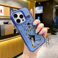 Prix d'usine 2025 tendances de la mode étui de téléphone de joueur de Football 3D pour iPhone 13 14 15 16 17 Pro Max étui de téléphone portable élégant