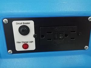 Purificateur d'air pour la restauration post-inondation des sous-sols, traitement des sols et des murs moisissus, purification de l'air humide, purificateur d'air pour sous-sols - Product Image 4