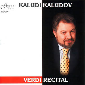 Diseño de Portada de Álbum Premium del Recital de Verdi de Kaludi Kaludov Tenor - Product Image 1