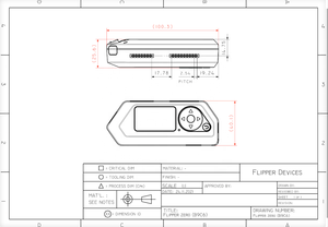Geek Programación Código abierto Multifuncional Gadget <span class=keywords><strong>Widget</strong></span> Zero Electronic Pet Dolphin Placa de desarrollo para Flipper Zero - Product Image 2